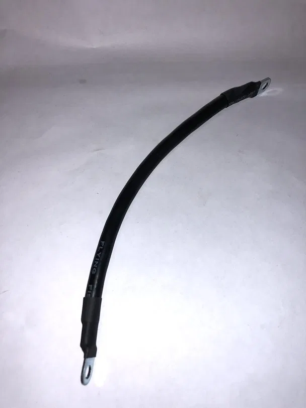 680-6718 – HELIX RACING Battery Cable, For Lawn And Garden Equipment/ Powersports Vehicle Battery Eyelet Terminal Bla...